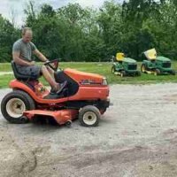 Kubota Tg1860 Tg1860g Lawn Garden Tractor Manual