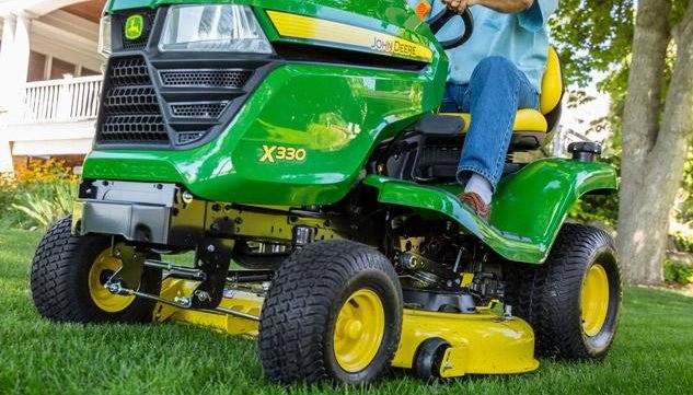 JOHN DEERE X380 USER MANUAL visual data 6